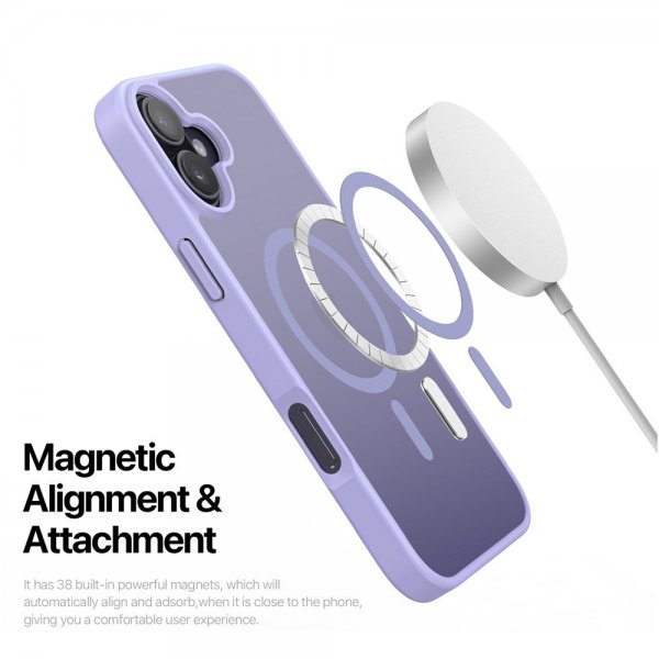 Dux Ducis iPhone 17 Skal Yind Series MagSafe Lila