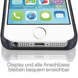 Kavaj iPhone 5/5S/SE 2016 Skal Tokyo Svart