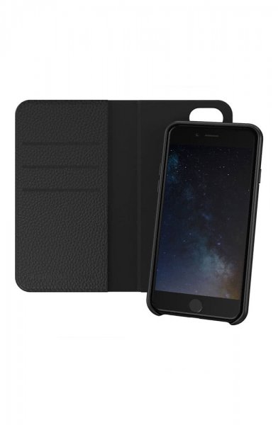 Richmond & Finch iPhone 6/6S/7/8/SE Fodral Wallet Löstagbart skal Svart
