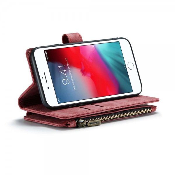 CaseMe iPhone 6/6S/7/8/SE Fodral C30 Series Röd