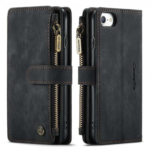 CaseMe iPhone 6/6S/7/8/SE Fodral C30 Series Svart