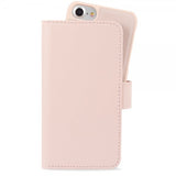 holdit iPhone 6/6S/7/8/SE Fodral Wallet Case Extended Magnet Löstagbart Skal Blush Pink