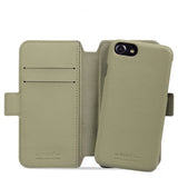 holdit iPhone 6/6S/7/8/SE Fodral Wallet Case Magnet Khaki Green