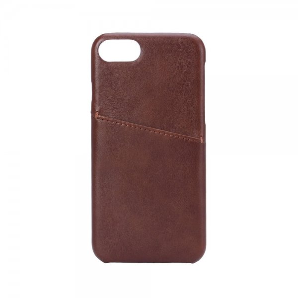 Onsala iPhone 6/6S/7/8/SE Skal med ett Kortfack Brun