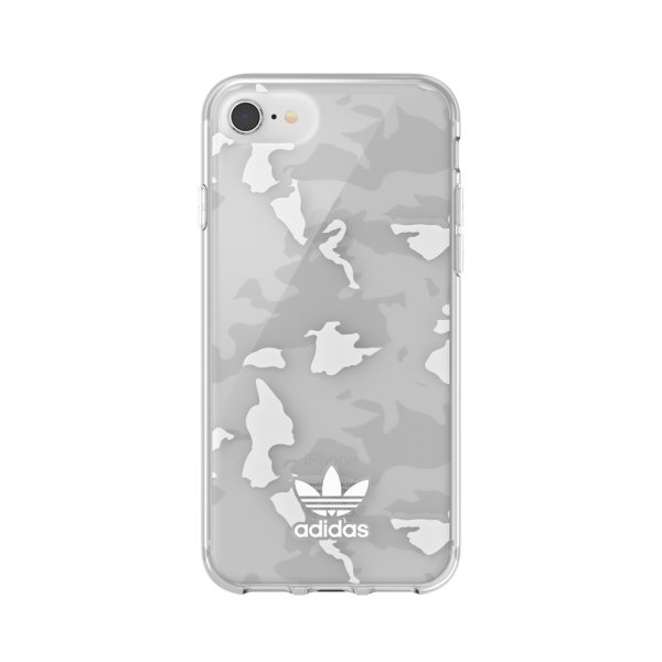 Adidas iPhone 6/6S/7/8/SE Skal Snap Case Camo Clear AOP