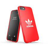 Adidas iPhone 6/6S/7/8/SE Skal Snap Case Trefoil Röd