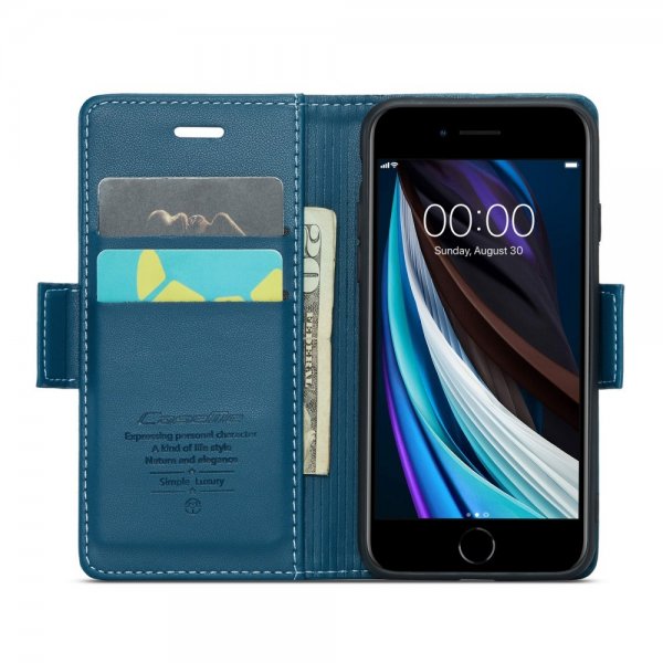 CaseMe iPhone 6/6S/7/8/SE Fodral 023 Series Blå