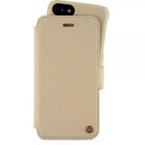 holdit iPhone 6/6S/7/8/SE Fodral Stockholm Löstagbart Skal Caramel Beige