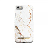Ideal of Sweden iPhone 6/6S/7/8/SE Skal Fashion Case Carrara Gold