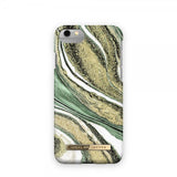 Ideal of Sweden iPhone 6/6S/7/8/SE Skal Fashion Case Cosmic Green Swirl