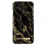Ideal of Sweden iPhone 6/6S/7/8/SE Skal Fashion Case Golden Smoke Marble