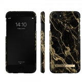 Ideal of Sweden iPhone 6/6S/7/8/SE Skal Fashion Case Golden Smoke Marble