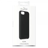 Puro iPhone 6/6S/7/8/SE Skal Icon Svart