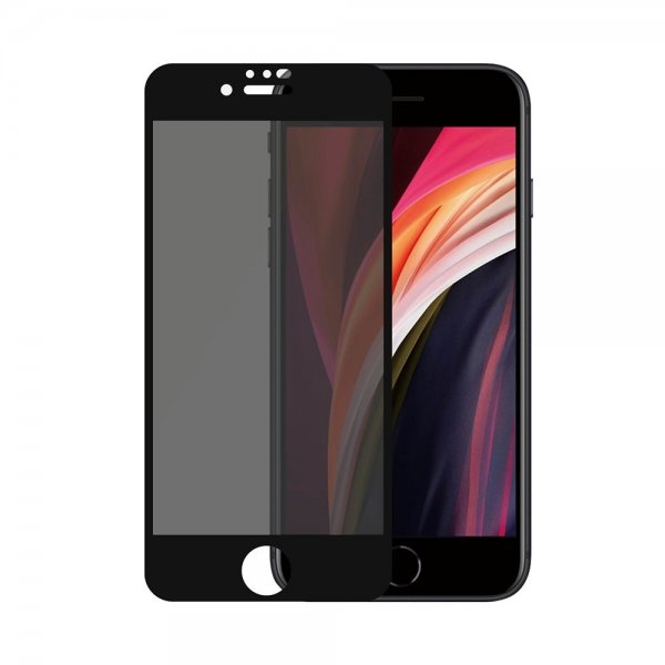 PanzerGlass iPhone 6/6S/7/8/SE Skärmskydd Edge-to-Edge Case Friendly Privacy