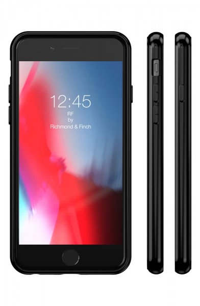 Richmond & Finch iPhone 6/6S/7/8/SE Skal RF Black Marble