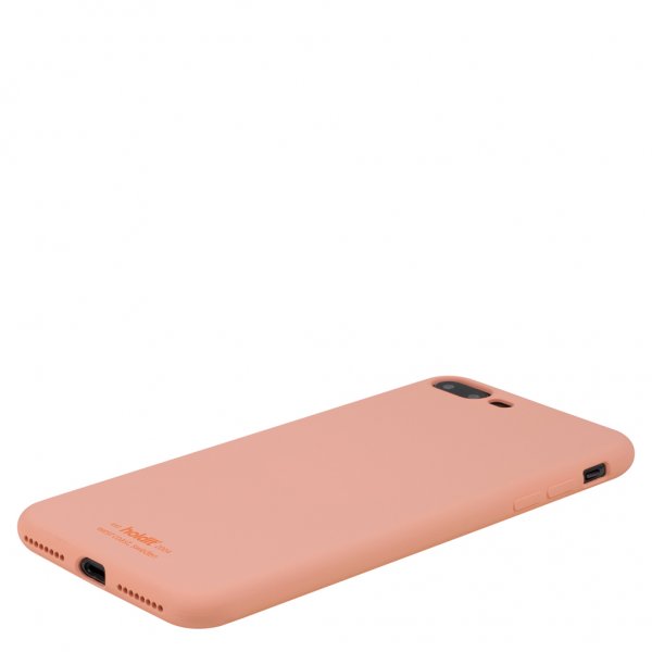 holdit iPhone 7 Plus/iPhone 8 Plus Skal Silikon Pink Peach