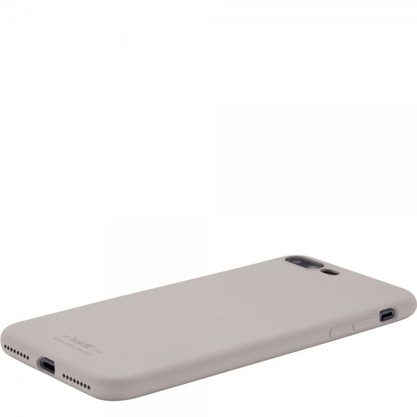 holdit iPhone 7 Plus/iPhone 8 Plus Skal Silikon Taupe