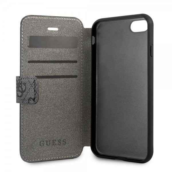 Guess iPhone 7/8/SE Fodral Monogram Grå