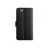 Xqisit iPhone 6/6S/7/8/SE Fodral Slim Wallet Selection Svart