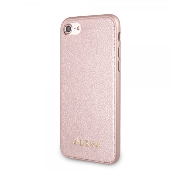 Guess iPhone 7/8/SE Skal Iridescent Cover Roseguld