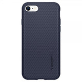 Spigen iPhone 7/8/SE Skal Liquid Air Midnight Blue