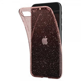 Spigen iPhone 7/8/SE Skal Liquid Crystal Glitter Rose Quartz