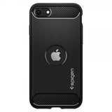 Spigen iPhone 7/8/SE Skal Rugged Armor Matte Black