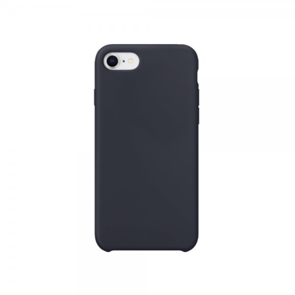 Xqisit iPhone 7/8/SE Skal Silicone Case Midnight Blue