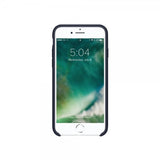 Xqisit iPhone 7/8/SE Skal Silicone Case Midnight Blue