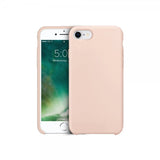 Xqisit iPhone 7/8/SE Skal Silicone Case Rosa