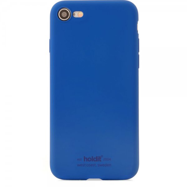 holdit iPhone 7/8/SE Skal Silikon Royal Blue