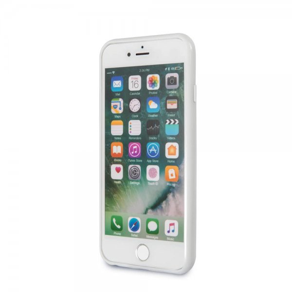 U.S. Polo iPhone 7/8/SE Skal Tricolore Vit