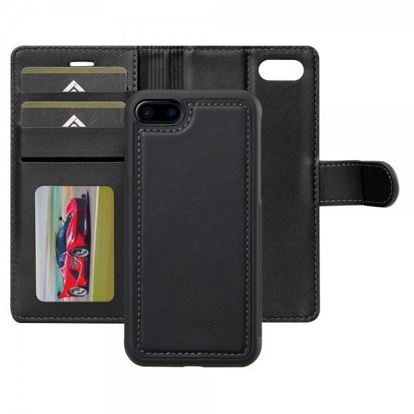 Nordic Covers iPhone 7/8/SE Fodral med avtagbart MagSafe-skal Raven Black