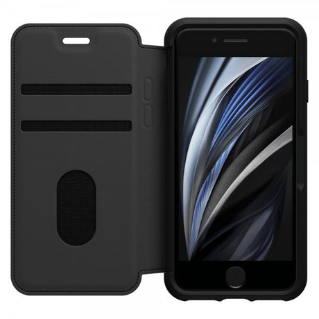 Otterbox iPhone 7/8/SE Fodral Strada Folio Shadow Black