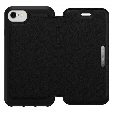 Otterbox iPhone 7/8/SE Fodral Strada Folio Shadow Black