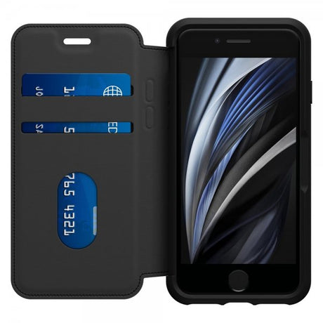 Otterbox iPhone 7/8/SE Fodral Strada Folio Shadow Black