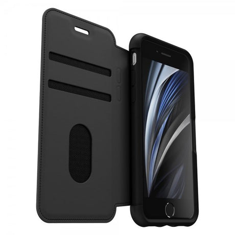 Otterbox iPhone 7/8/SE Fodral Strada Folio Shadow Black