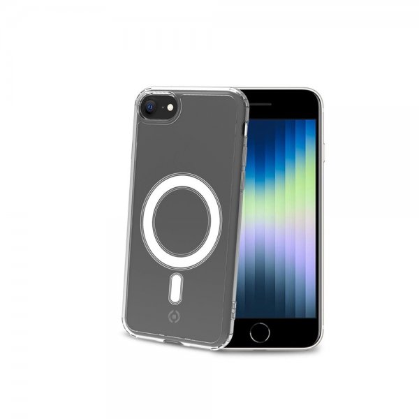 Celly iPhone 7/8/SE Skal GELSKINMAG MagSafe Transparent