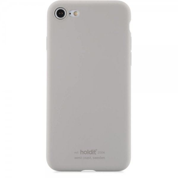 holdit iPhone 7/8/SE Skal Silikon Taupe