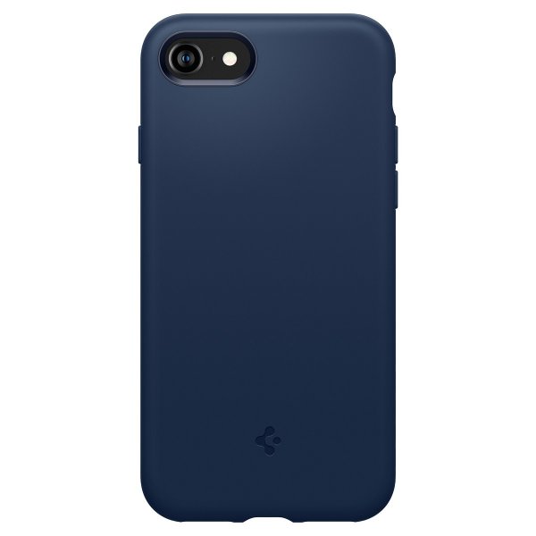 Spigen iPhone 7/8/SE Skal Silicone Fit Navy Blue