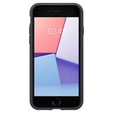 Spigen iPhone 7/8/SE Skal Silicone Fit Svart