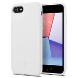 Spigen iPhone 7/8/SE Skal Silicone Fit Vit