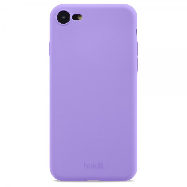 holdit iPhone 7/8/SE Skal Silikon Violet
