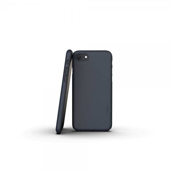 Nudient iPhone 7/8/SE Skal Thin Case V3 Midwinter Blue