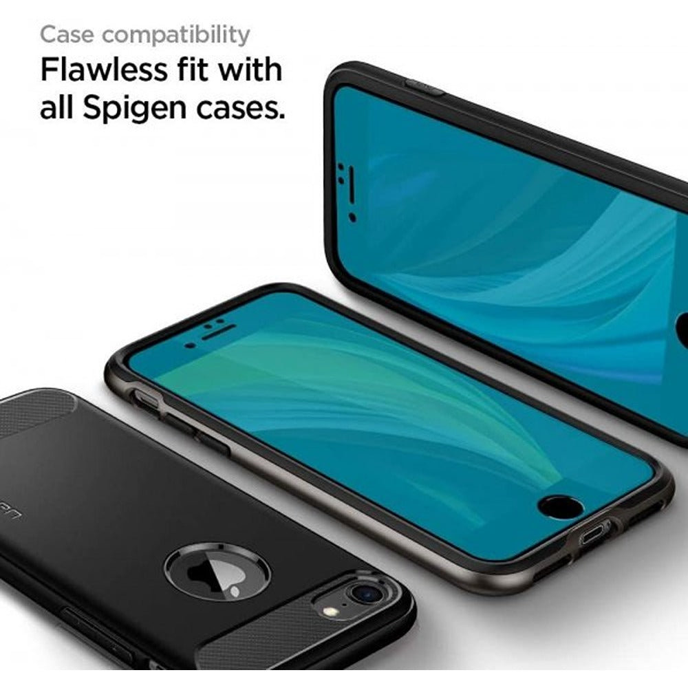 Spigen iPhone 7/8/SE Skärmskydd GLAS.tR ALIGNmaster