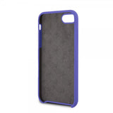 Guess iPhone 7/8/SE Skal Silicone Logo Lila