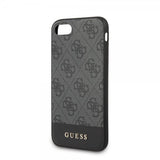 Guess iPhone 7/8/SE Skal Stripe Cover Grå