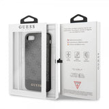 Guess iPhone 7/8/SE Skal Stripe Cover Grå