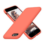 Rvelon iPhone 7/8/SE Skal Silikon Rosa