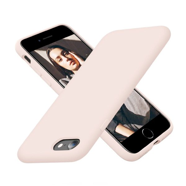 Rvelon iPhone 7/8/SE Skal Silikon Sand